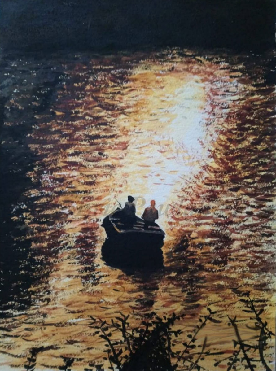 Coucher de soleil. — Éric Pawlak