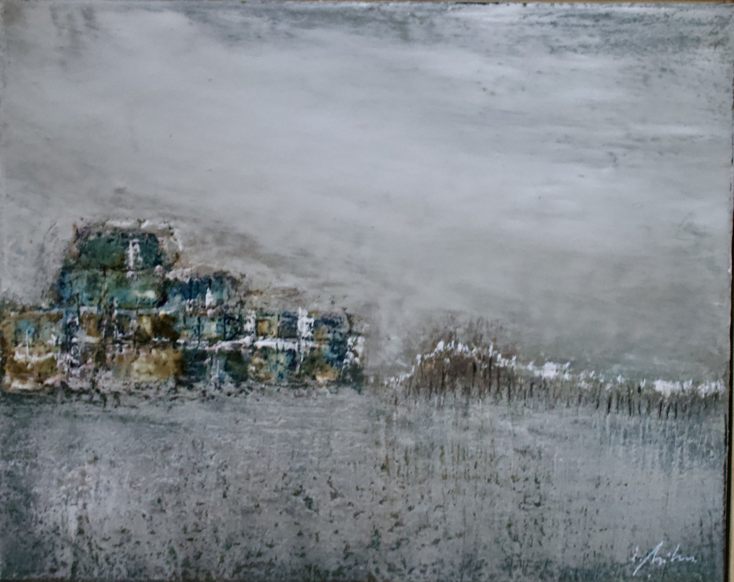 Les moissons de lin — Bibas Laurent